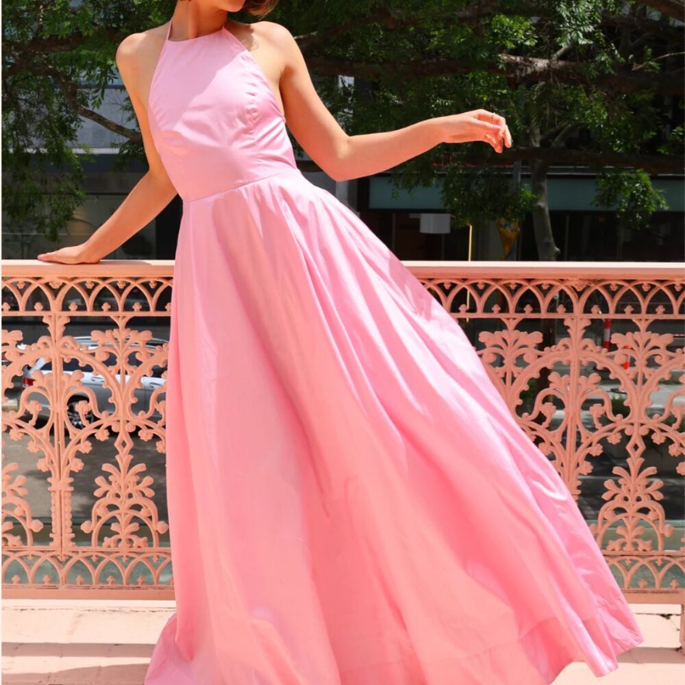 Hansen & Gretel Gilda Gown in Sherbet Size Small (US 4/UK 8)